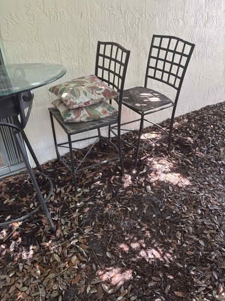 Photo of free Bistro set - table with 2 chairs (Meadows in Sarasota) #2