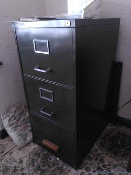 Photo of free Three drawer filing cabinet (Aigburth L17) #1