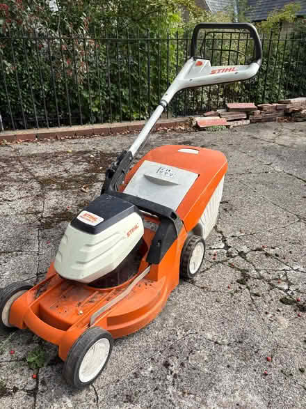 Photo of free Stiehl electric mower repair or parts (Almondbury HD5) #3