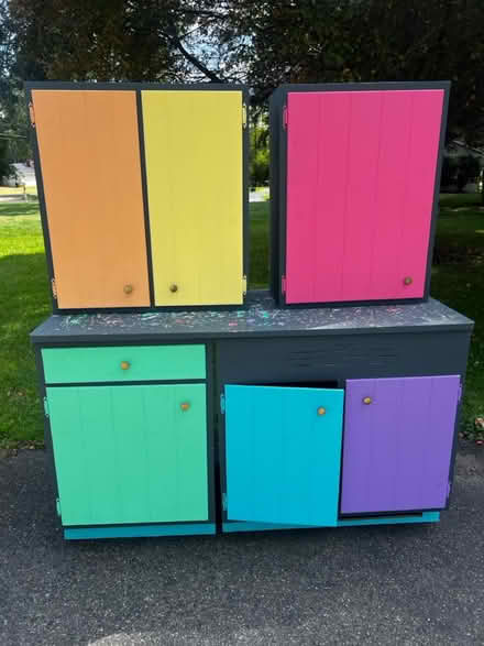 Photo of free Colorful cabinets (Big flats) #1