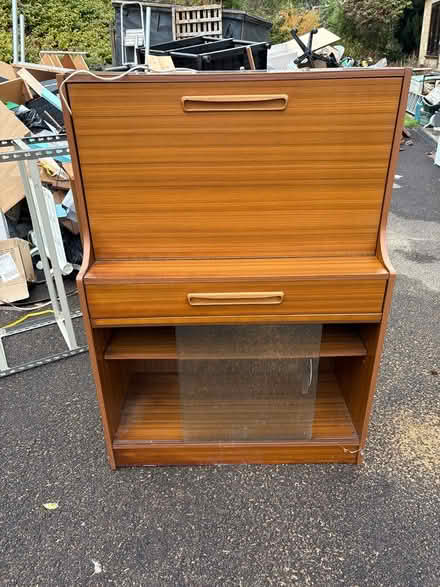 Photo of free Retro writing desk with lamp (Stroud GL5) #3