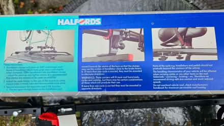 Photo of free Cycle Carrier x2 (Blossomfield B90) #2