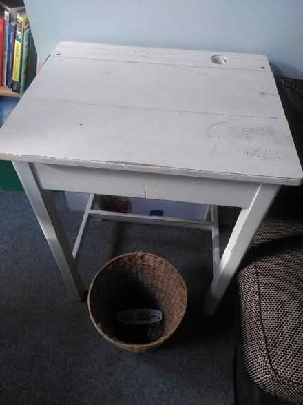 Photo of free Wooden old school desk (Sale moor M33) #1
