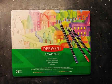 Photo of free Set of Derwent colour pencils (Welwyn Garden City AL7) #1