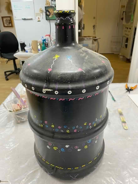 Photo of free Giant painted water bottle (Leaside) #1