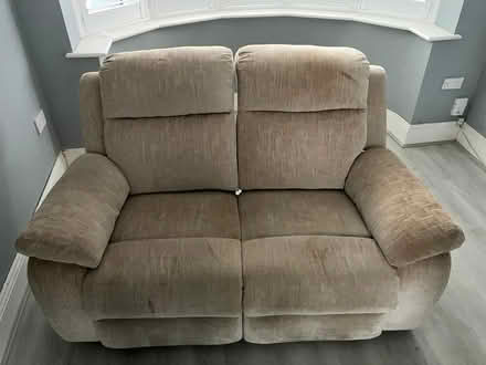 Photo of free Sofa Recliner in good condition (Haslucks Green B90) #2