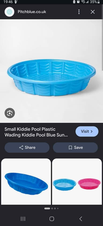 Photo of Kids plastic paddling pool (Southampton SO16) #1