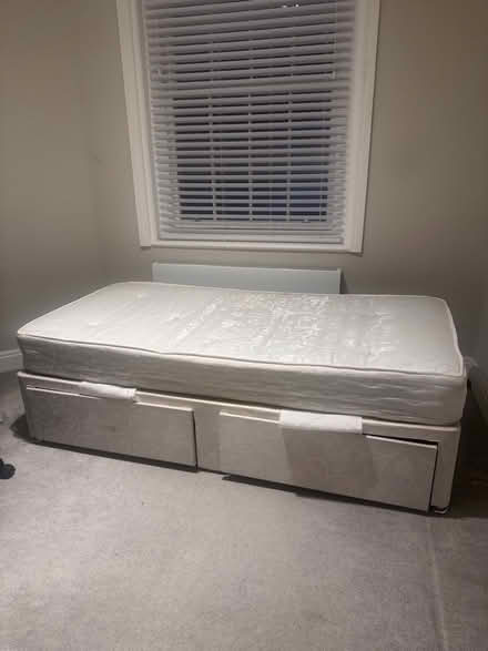 Photo of free Furniture: bed mattress desk mirror (Waterloo SE1) #4