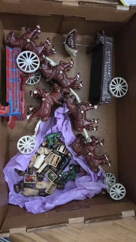 Photo of free Two metal horse carriages (Bethesda Ayrlawn - near NIH) #1