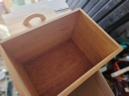 Photo of free Wooden bread bin (Sunniside NE16) #1