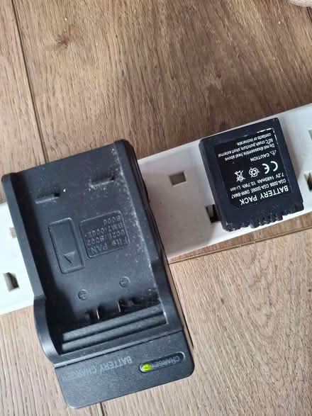 Photo of free Two camera batteries and 2 chargers (Houghton CA6) #3