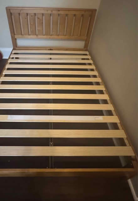 Photo of free Full frame and mattress (Alameda) #3
