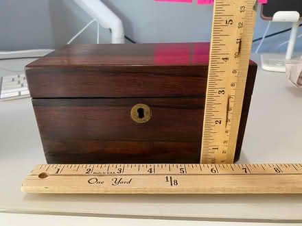 Photo of free Antique wood box (Pleasant Hill) #2