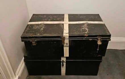 Photo of free Metal trunks x2 (Comiston EH10) #1