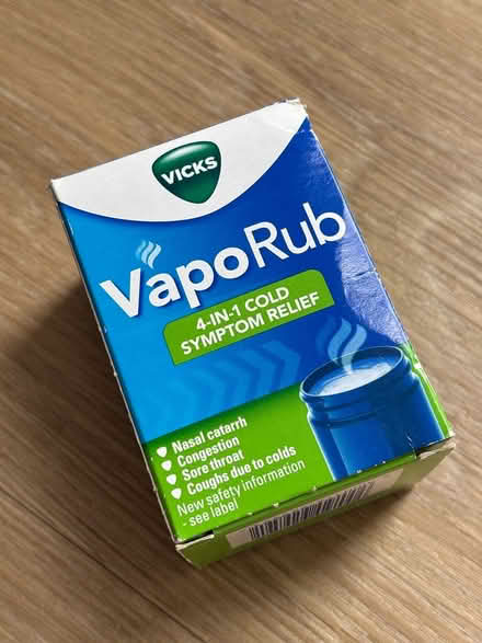 Photo of free New Vaporub in box (Amersham HP6) #1