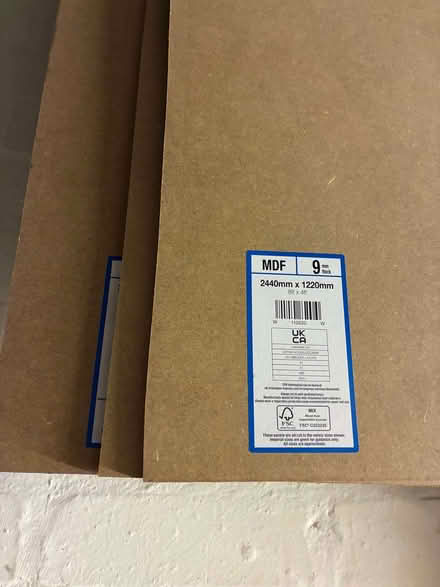 Photo of free MDF sheets x 3 (Whitby CH65) #1