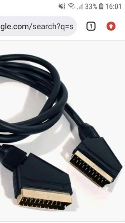 Photo of scart lead (Westgate Street GL1) #1