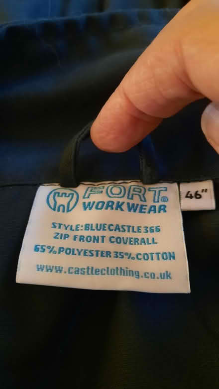 Photo of free Brand new mens work overalls long sleeves. Size 46" (Stirchley B30) #2
