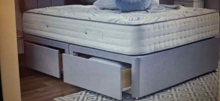 Photo of free Brand New Grey Double divan 4 storage drawer bed base (Carlton S71) #2