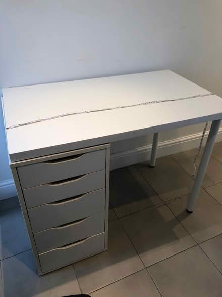 Photo of free Desk with drawers (Elton BL8) #1