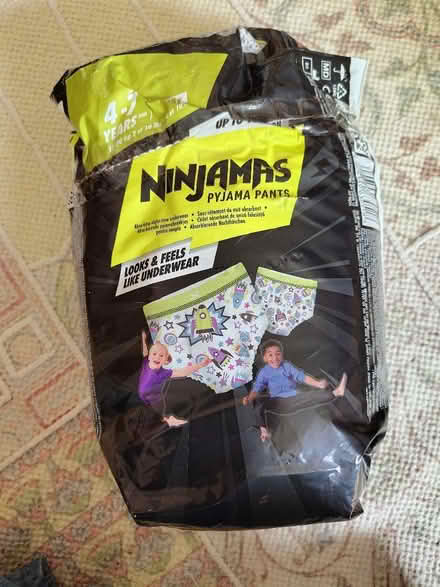 Photo of free Pyjama pants (nappies) 4-7 years (Hulme M15) #1
