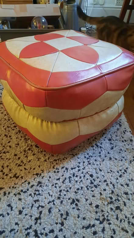 Photo of free 1960s/70s footstool (Stirchley B30) #2