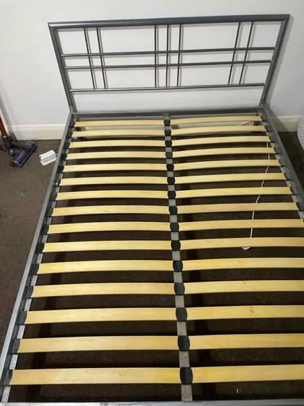 Photo of free Metal Double Bed (UB7, West Drayton, Hillingdon) #1
