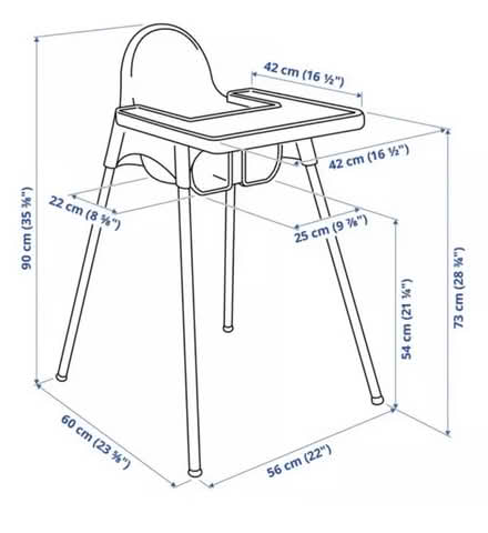 Photo of free IKEA Antilop highchair (EH14 Juniper Green) #3