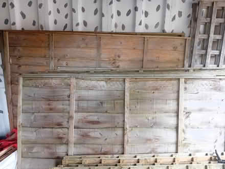 Photo of free Fence panels (6 +2 taller ones) (Penwortham PR1) #3