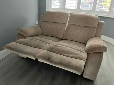 Photo of free Sofa Recliner in good condition (Haslucks Green B90) #1