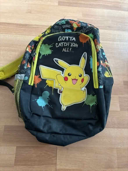 Photo of free Pokemon rucksack (Stretford M32) #1