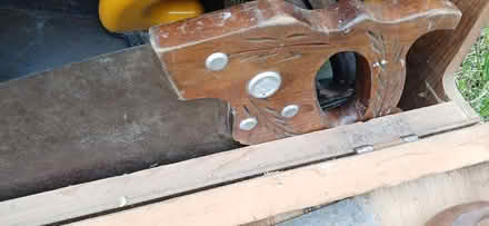 Photo of free Vintage toolbox and saws (Hereford HR2) #3