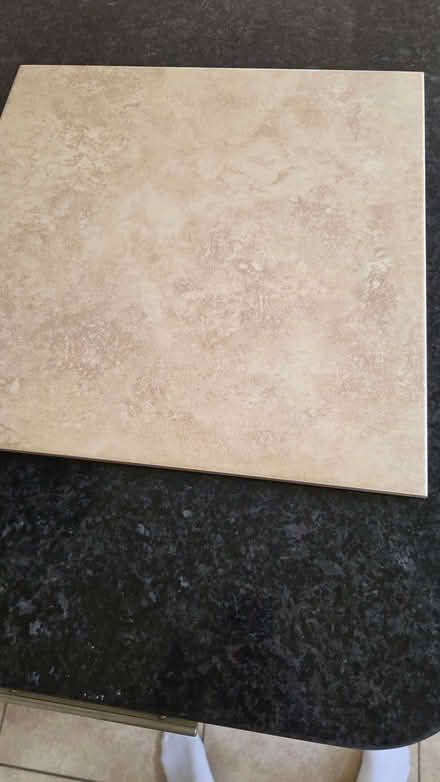 Photo of free Floor tiles - mottled sandy beige (Monewden IP13) #1