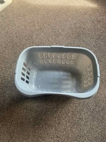Photo of free Grey washing basket (Leigh WN7) #1