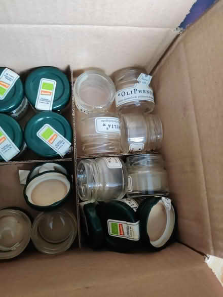Photo of free Small glass pots with lids (Norwich NR5) #1