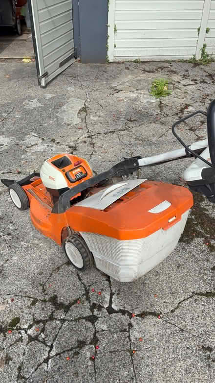 Photo of free Stiehl electric mower repair or parts (Almondbury HD5) #2