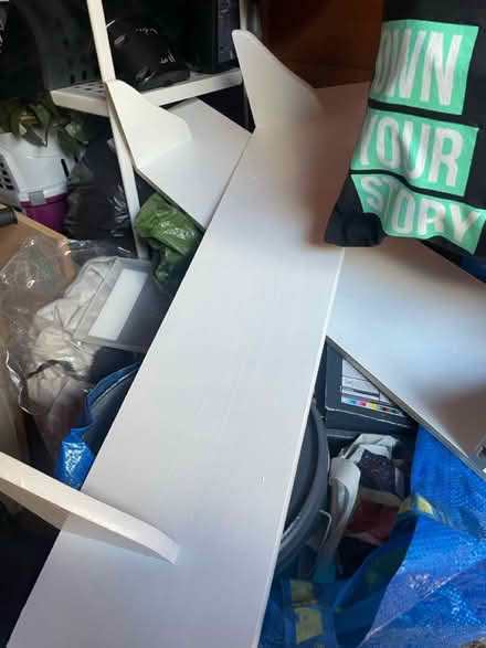 Photo of free Large white shelves (Leeds LS11) #1