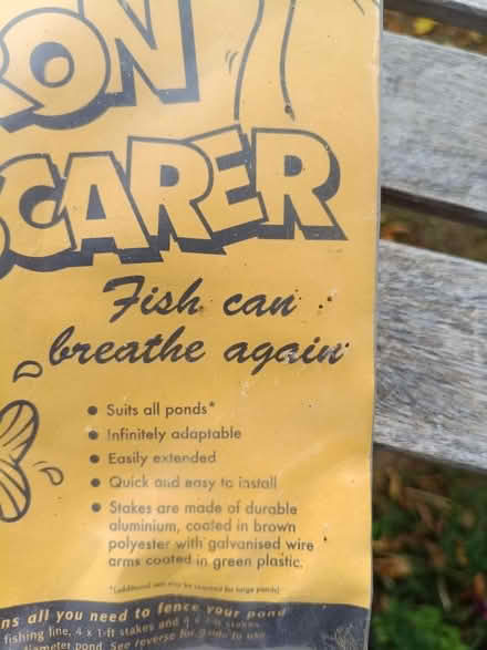 Photo of free Heron deterrent for garden pond (Bray SL6) #2