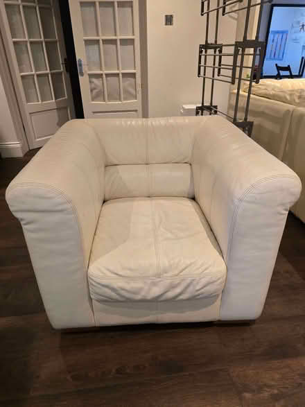 Photo of free Leather sofa chair (Loughton IG10) #1