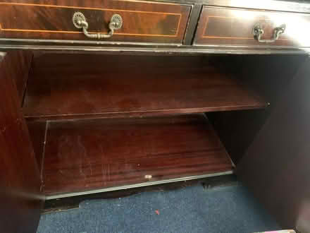 Photo of free large cabinet with glass shelves (Ashby-de-la-Zouch LE65) #2