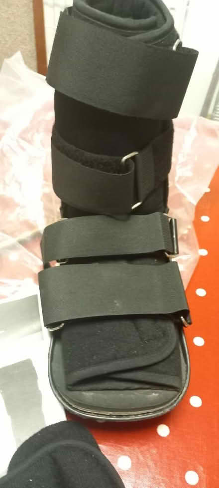 Photo of free Protect walker boot short Medium (Uffculme, nr Cullompton) #1
