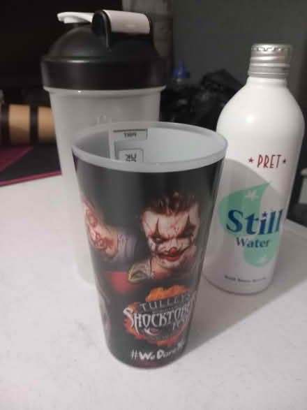 Photo of free 1 bottle 1 cup 1shaker cup with lid (New cross SE14) #1