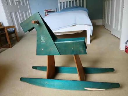 Photo of free Wooden rocking horse (Croydon) #2