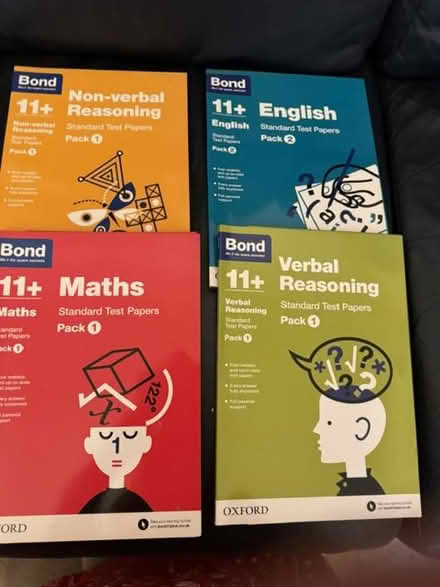 Photo of free Bond 11+ Revision Books (Gosforth NE3) #1