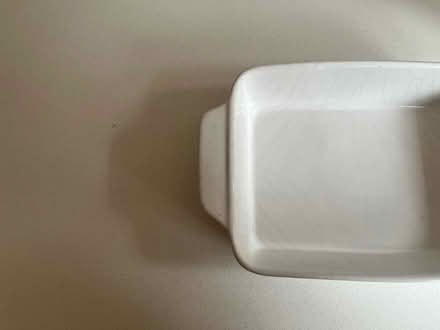 Photo of free White Casserole Dish (Ingatestone) #4