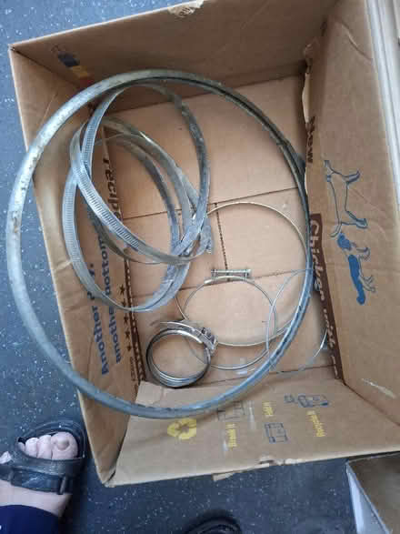 Photo of free Box of large jubilee clips (Whitehill GU35) #1