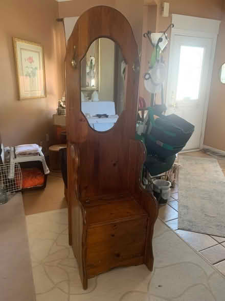 Photo of free Natural finish pine chair (newmarket, ontario) #1