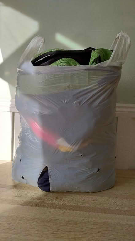 Photo of free Bag of broken/ripped materials (Sainsburys GL52) #1