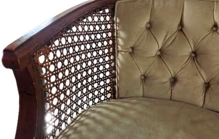 Photo of free MCM Caned Chair (Danforth and Greenwood) #2