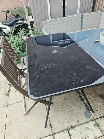 Photo of free Glass garden table (Clifton NG11) #1